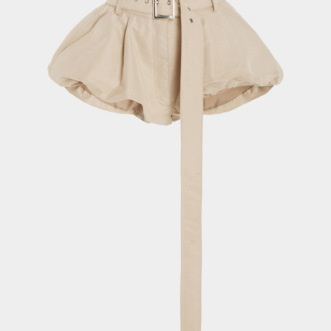 Kalıp Kemerli Şort