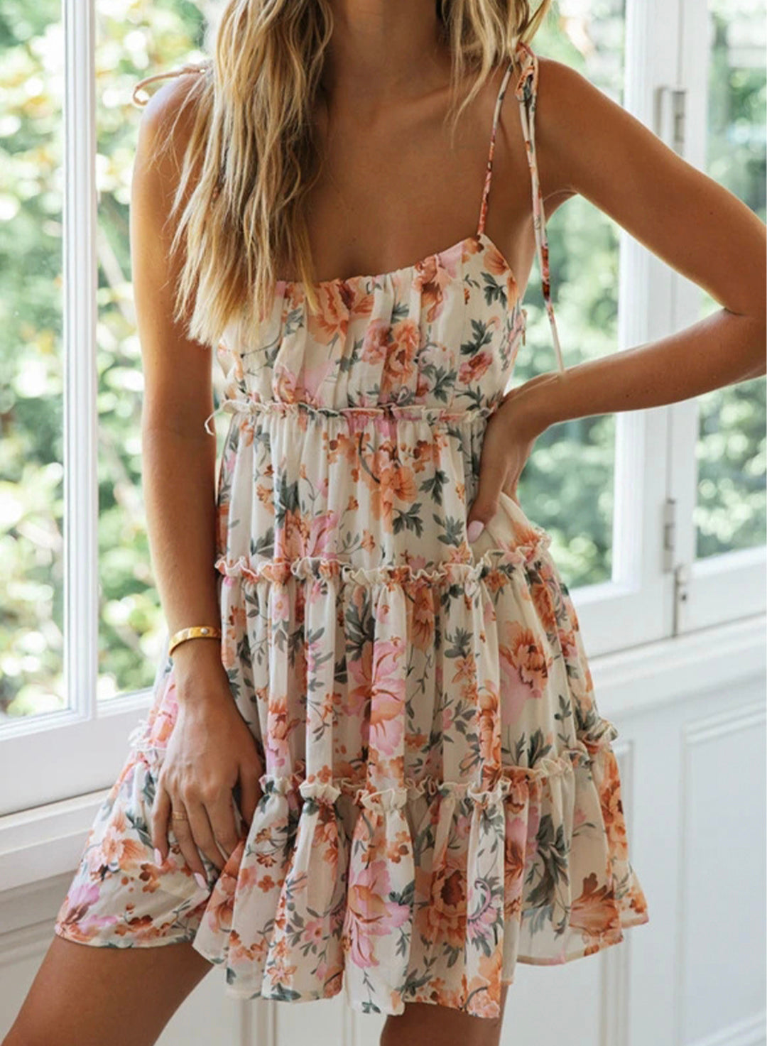 Olyssa Yazlık Mini Elbise