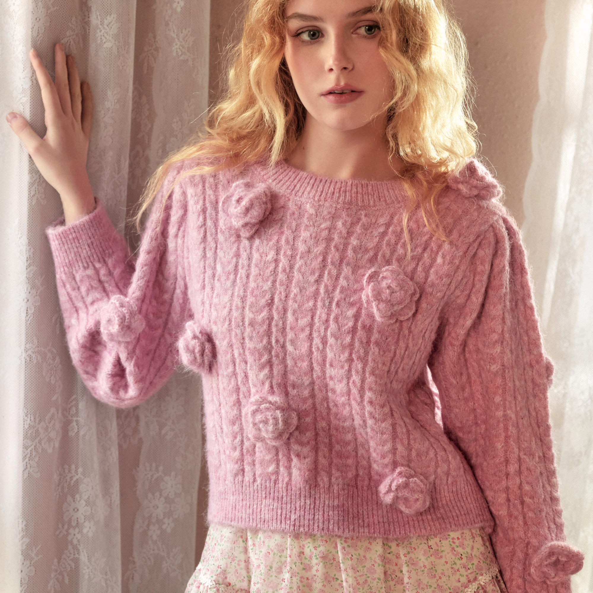 Jules Güllü Örme Kazak