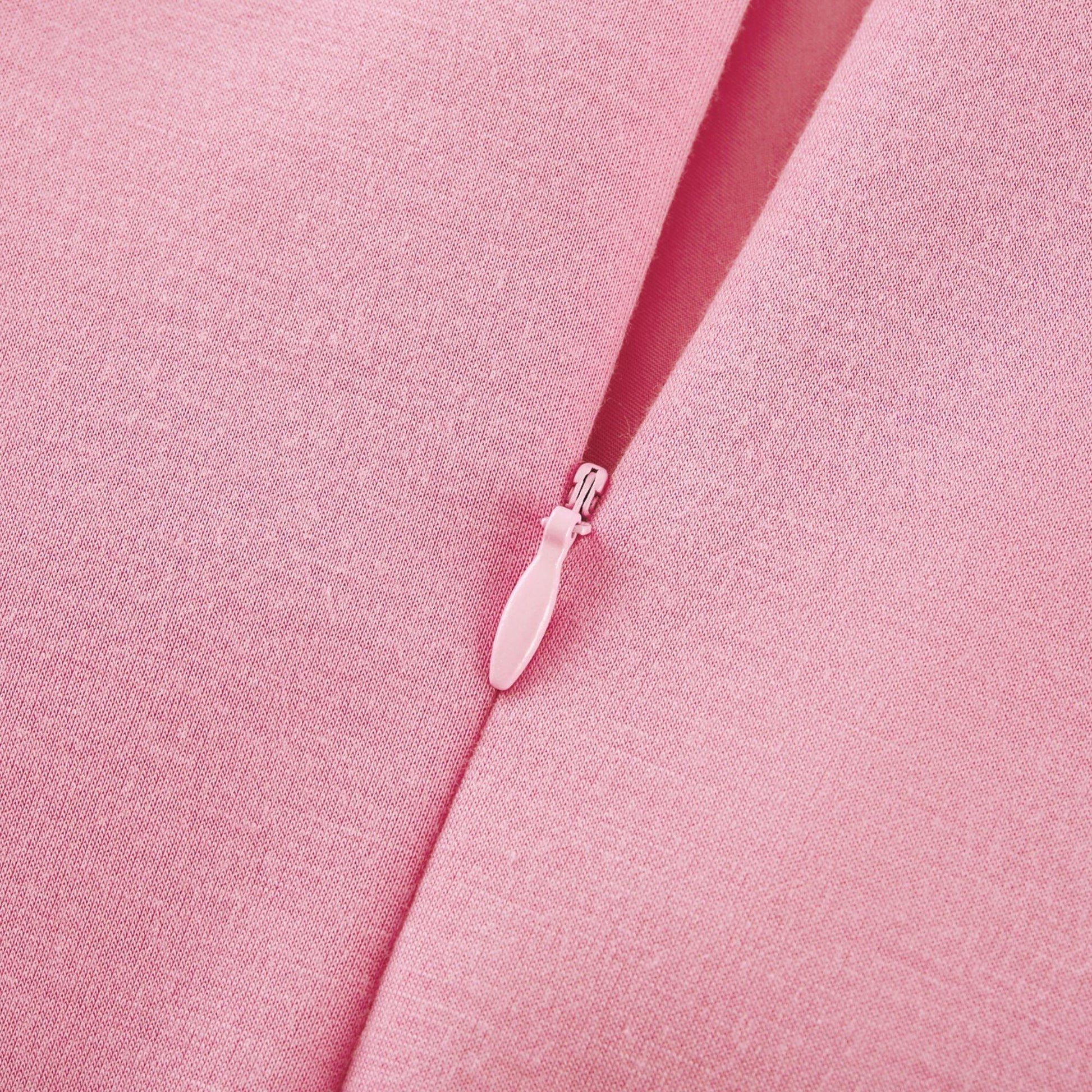 Olyssa Blossom Symphony Çiçek Detaylı Pembe Maxi Elbise