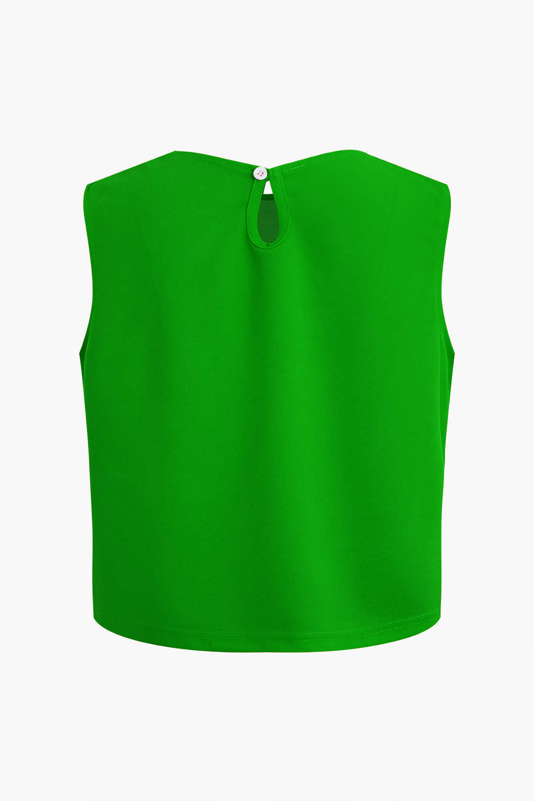 Basic Düz Kolsuz Bluz ve Düz Paça Pantolon Takımı