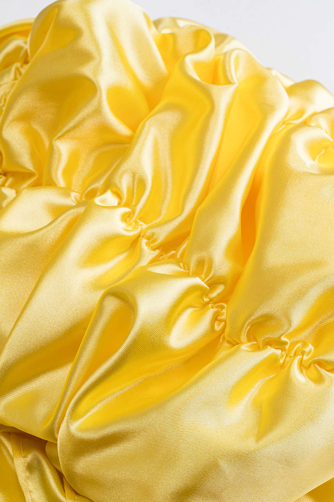 Ruched Kısa Kollu Fermuarlı Bustier Mini Elbise