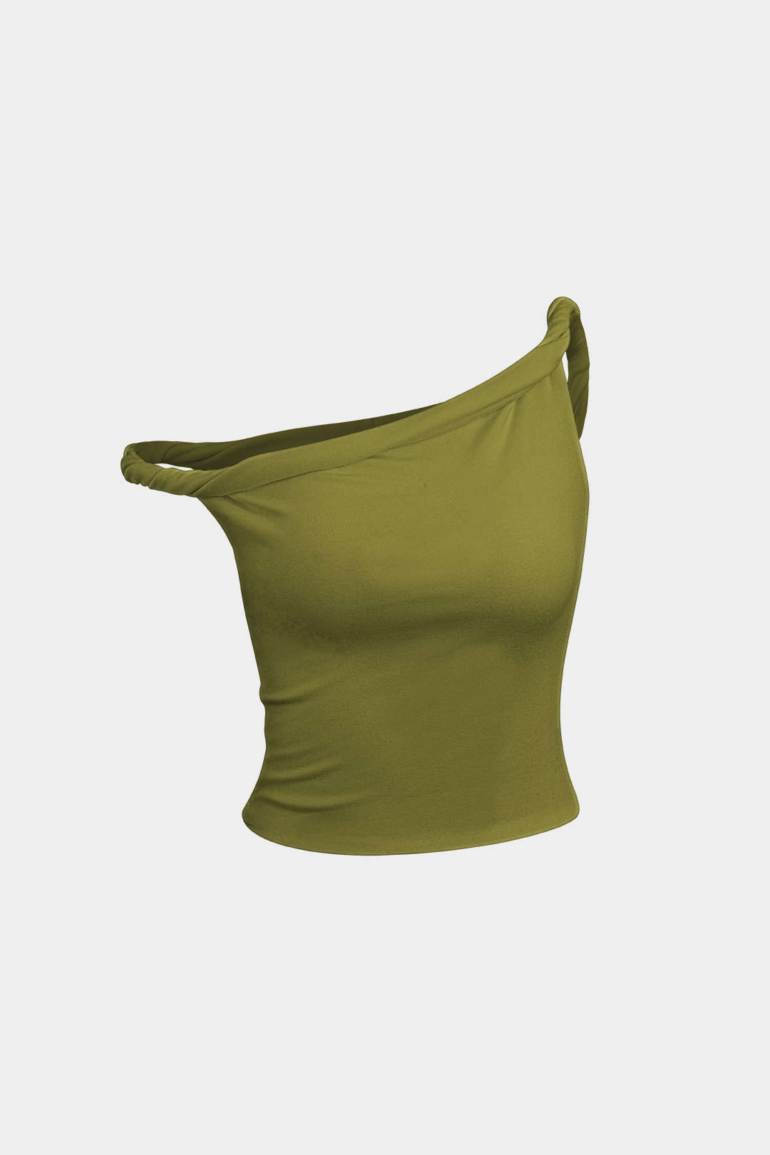 Basic Asimetrik Dönüşsüz Kolsuz Üst