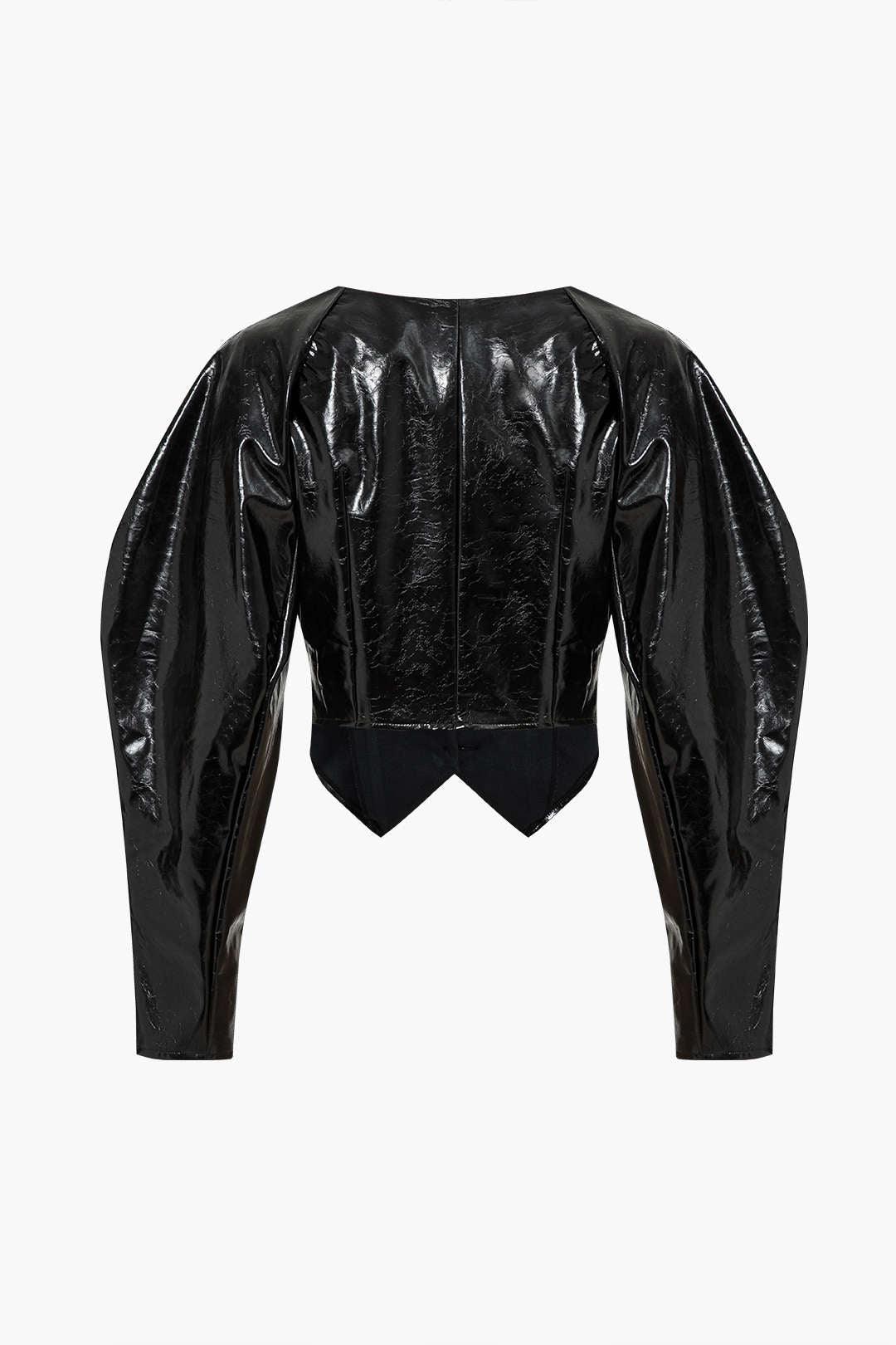 Lustrous Noir Deri Ceket