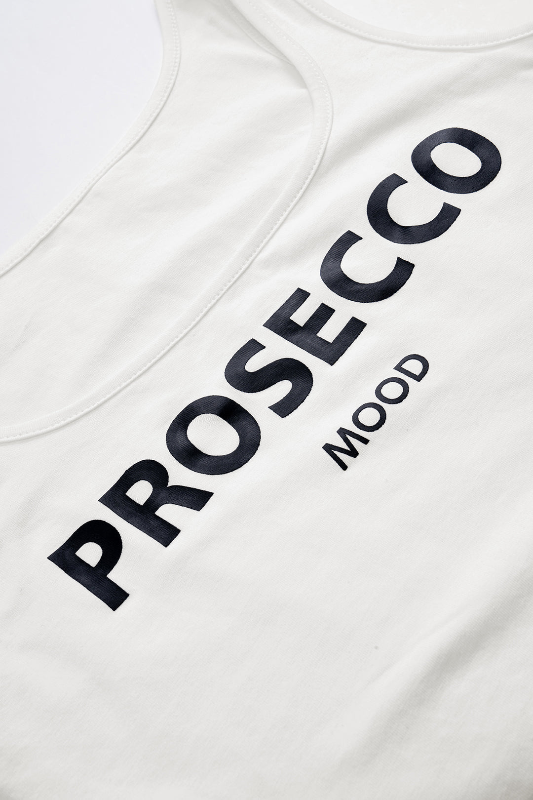 Harf Baskılı Kolsuz Düşük Bel Bodysuit