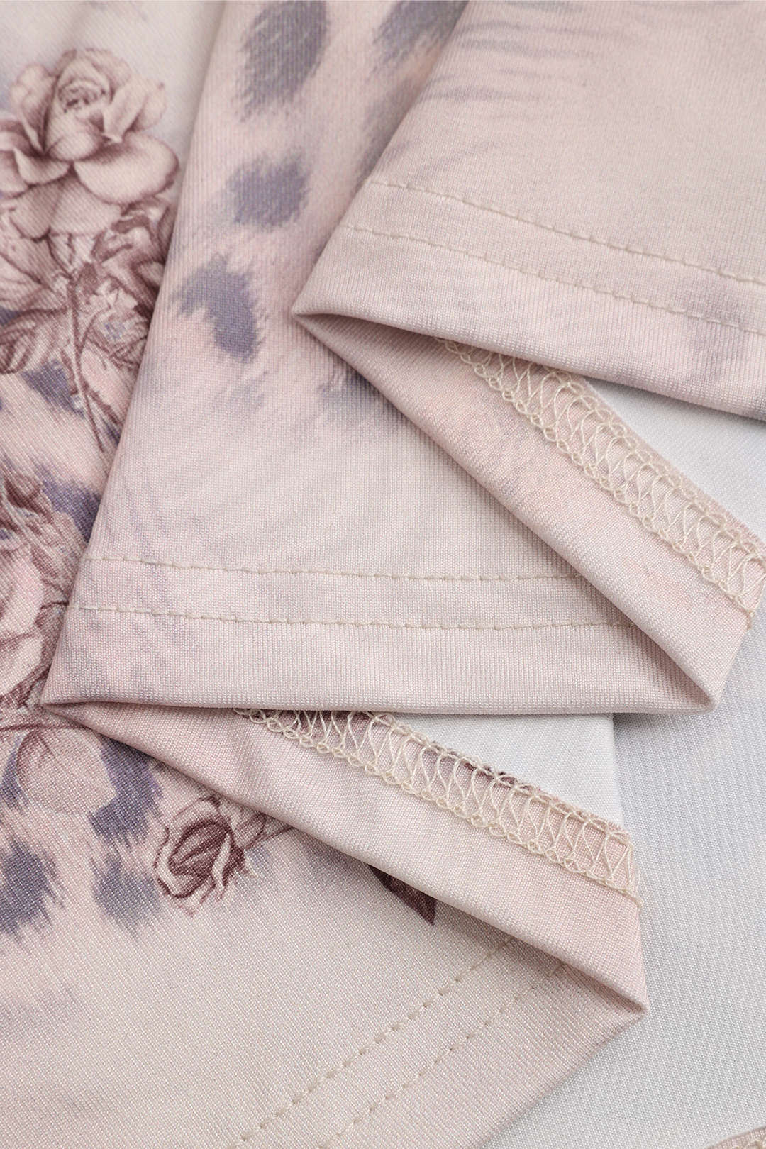 Kaplan Desenli Çiçek Baskılı Bustiyer Kayma Maxi Elbise