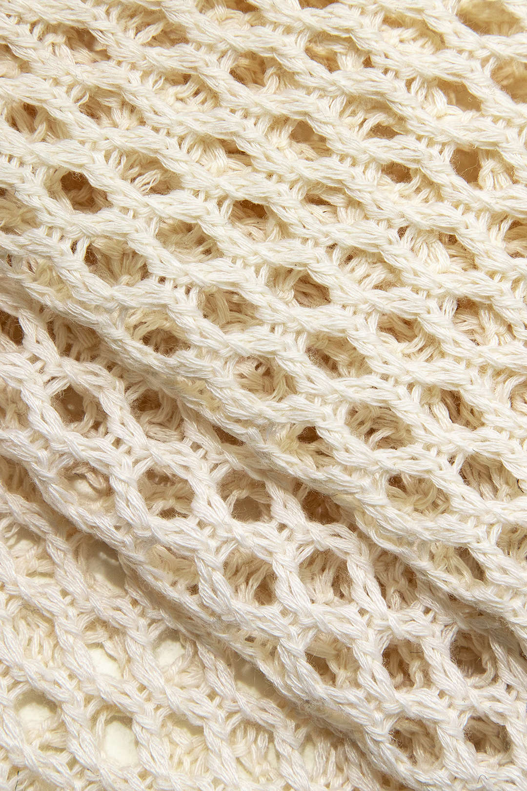 Kontrast Kroşeli V Yaka Örgü Şort Takımı