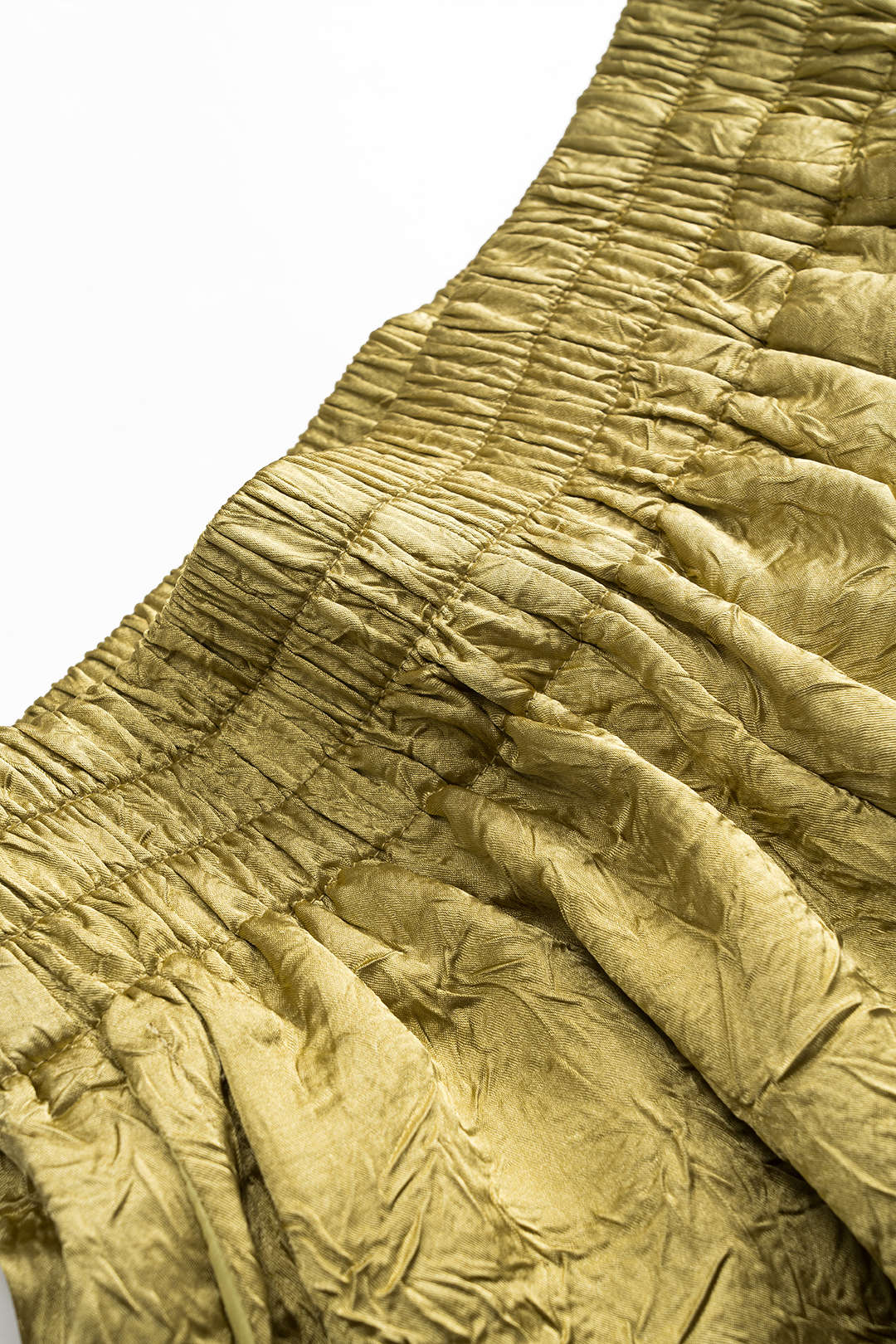 Desenli Krep Plise Şort