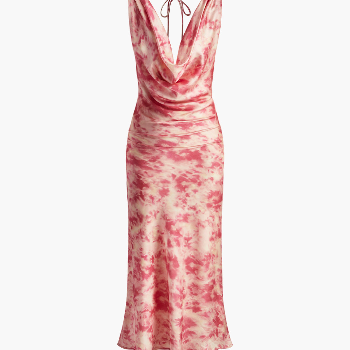 Olyssa Sırtı Açık Romantik Maxi Elbise