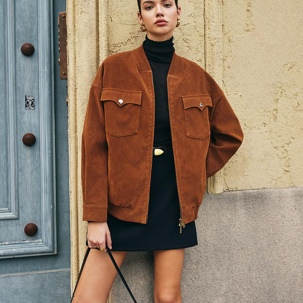 Rust Heritage Süet Ceket