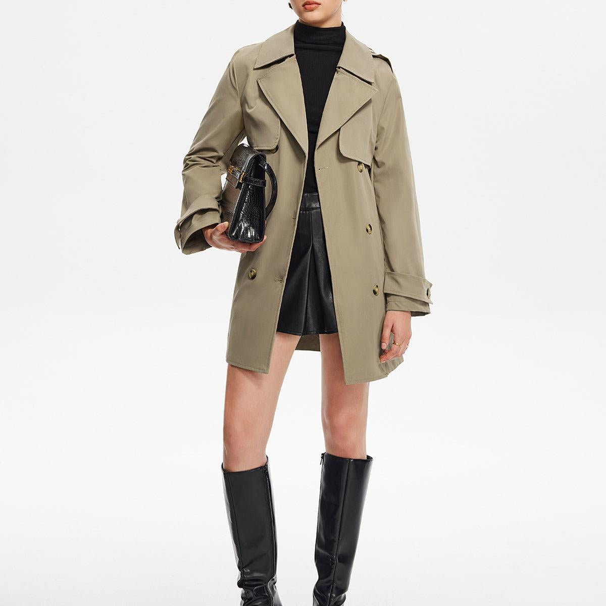 Modern Elegance Trençkot