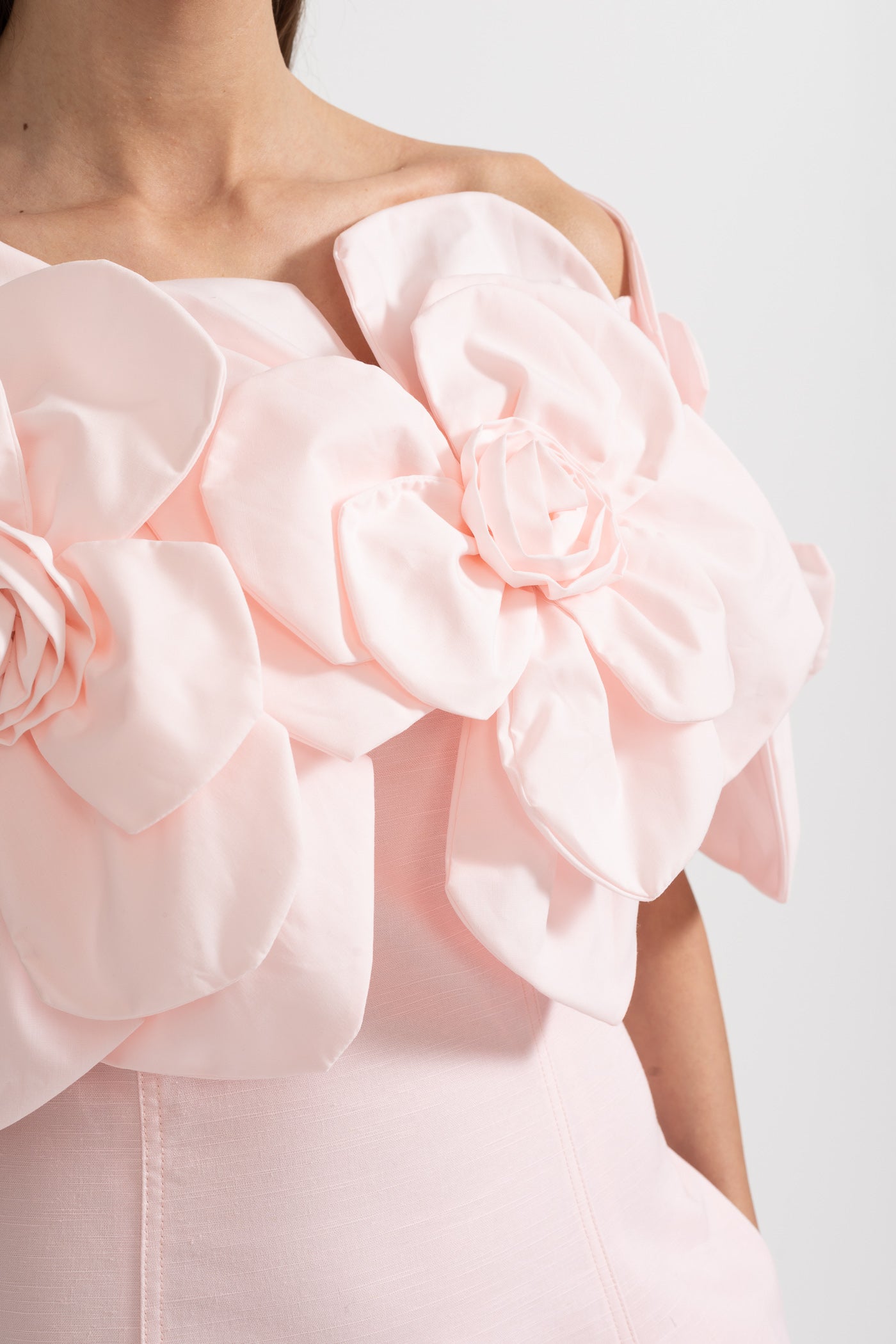 Olyssa Çiçek Desenli Midi Elbise