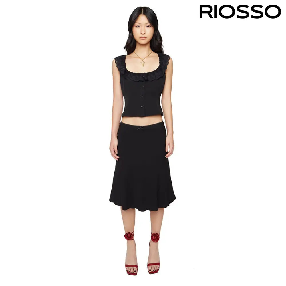 Louise Saten Midi Etek Takımı