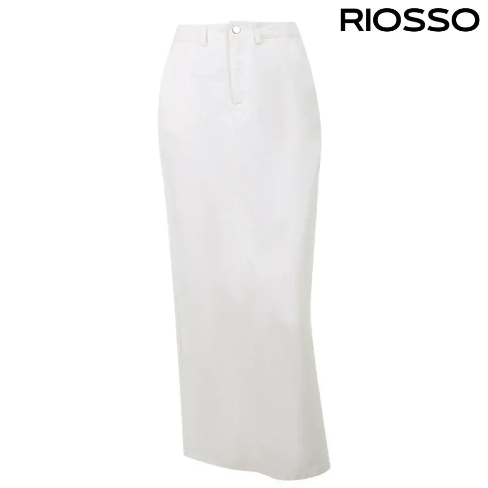 Destin Yırtmaçlı Maksi Etek