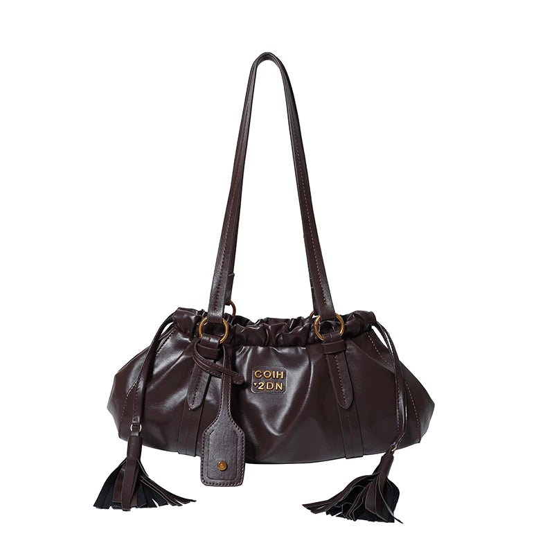 Luxe PU City Tote Çanta