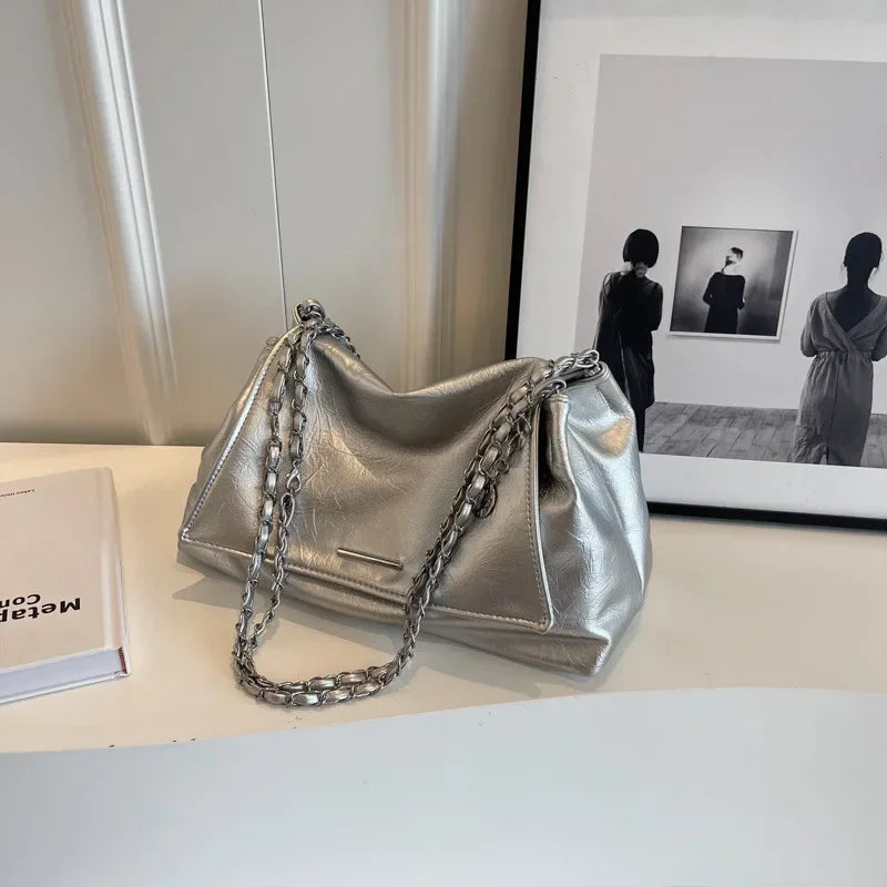 Luna Chain Tote Çanta