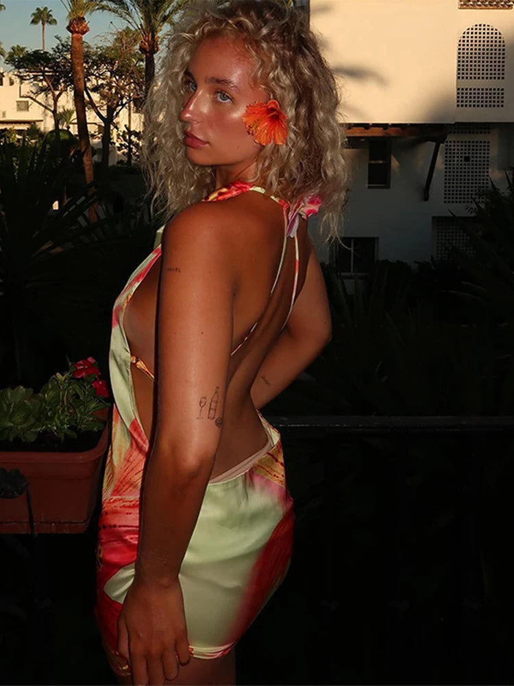 Olyssa Tropica Elbise