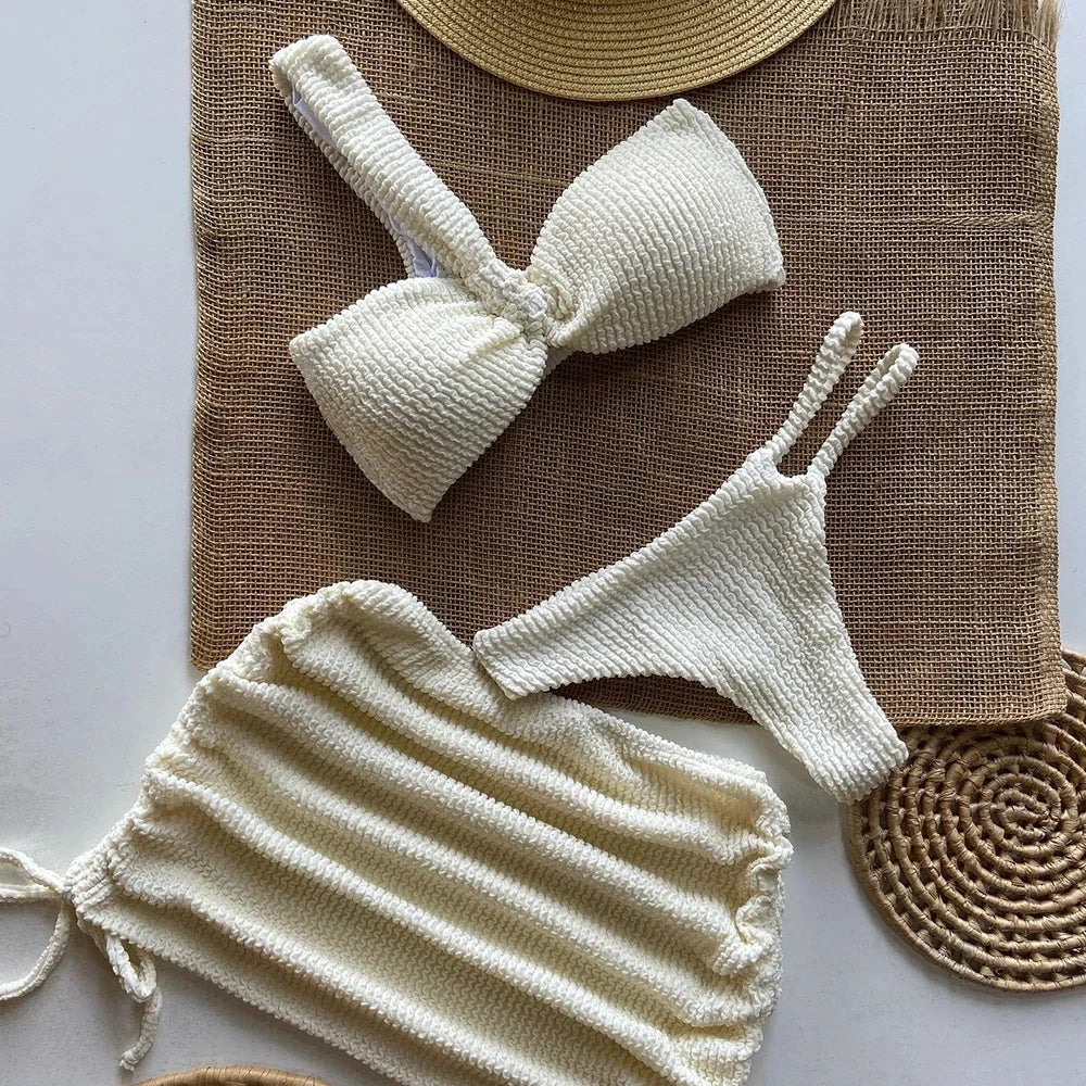 The Angel Brazilian Örgü Bikini Takımı