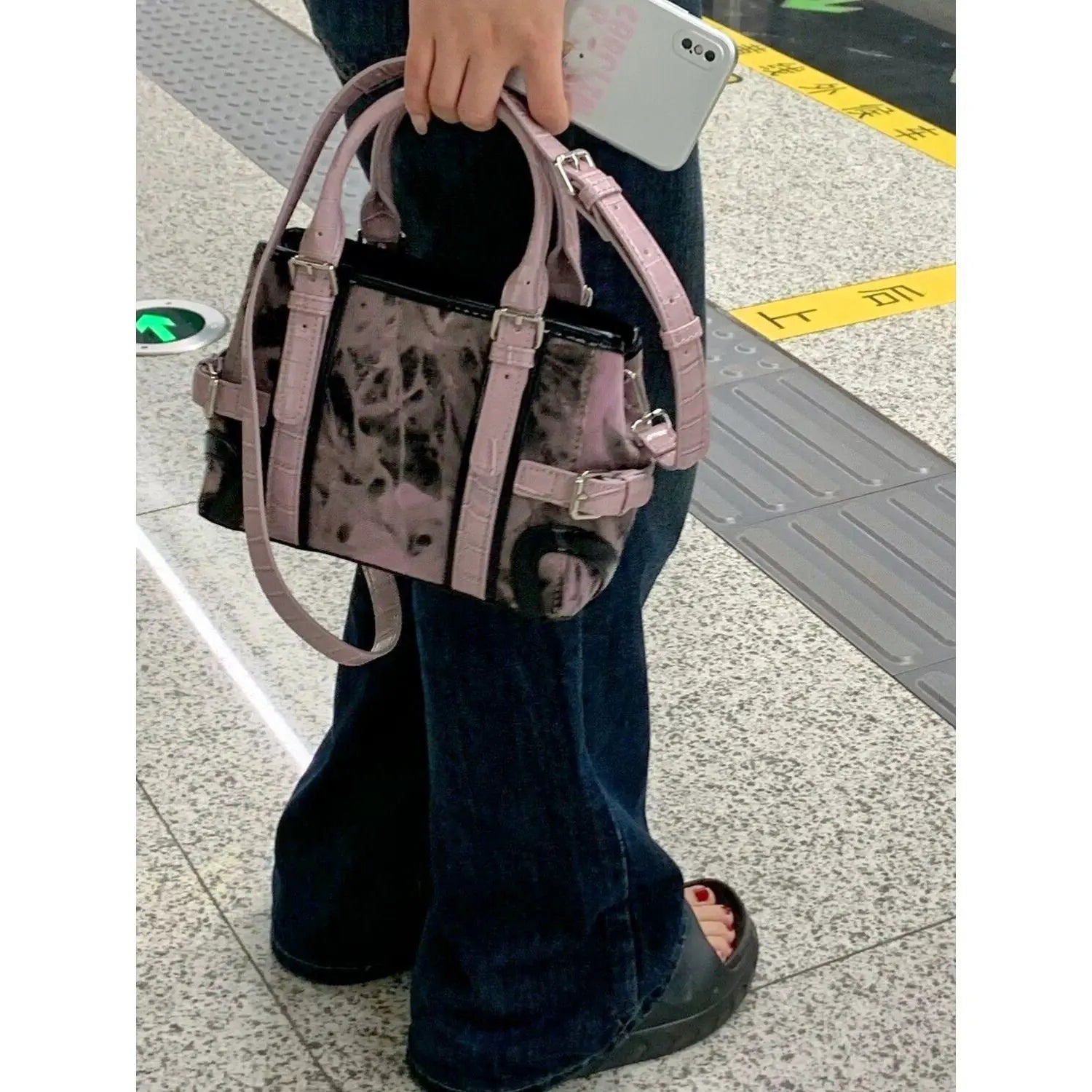 Mini Boston Model Çanta