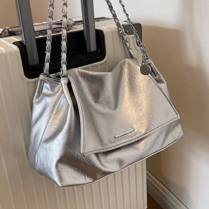 Luna Chain Tote Çanta