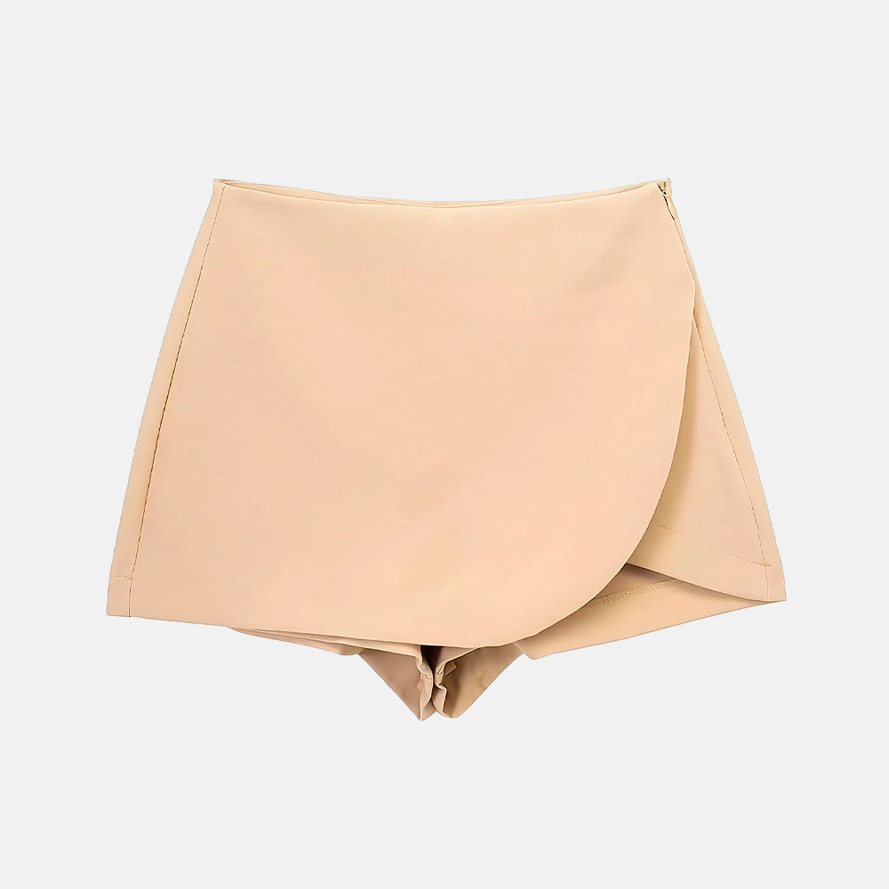 Valen Kapamalı Şort Etek