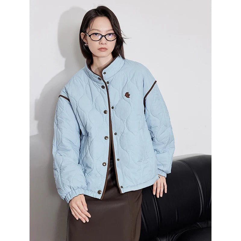 Kapitone Oversize Hafif Mont