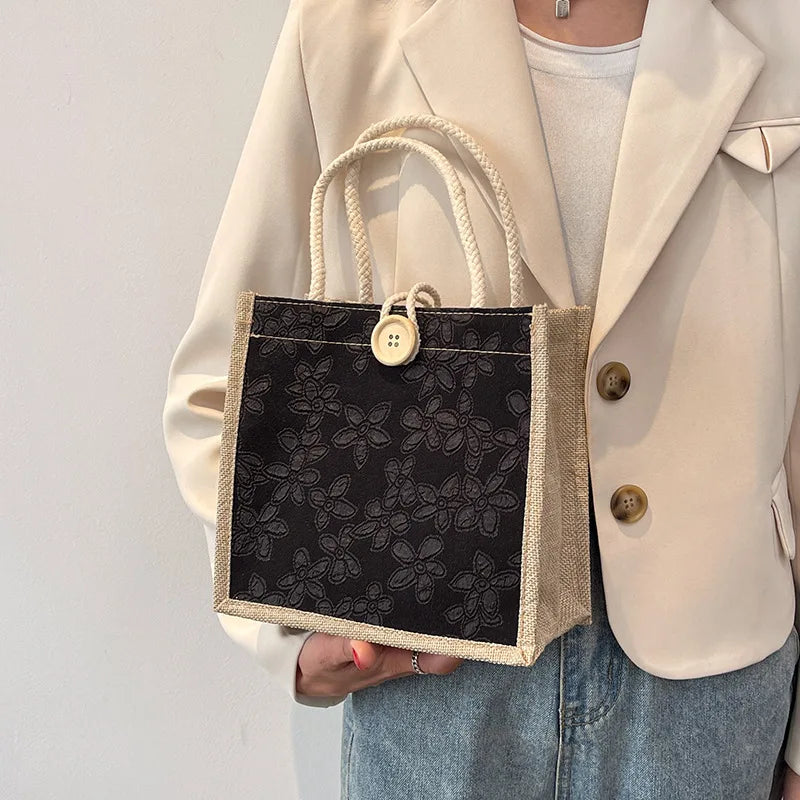 Daisy Charm Tote Çanta