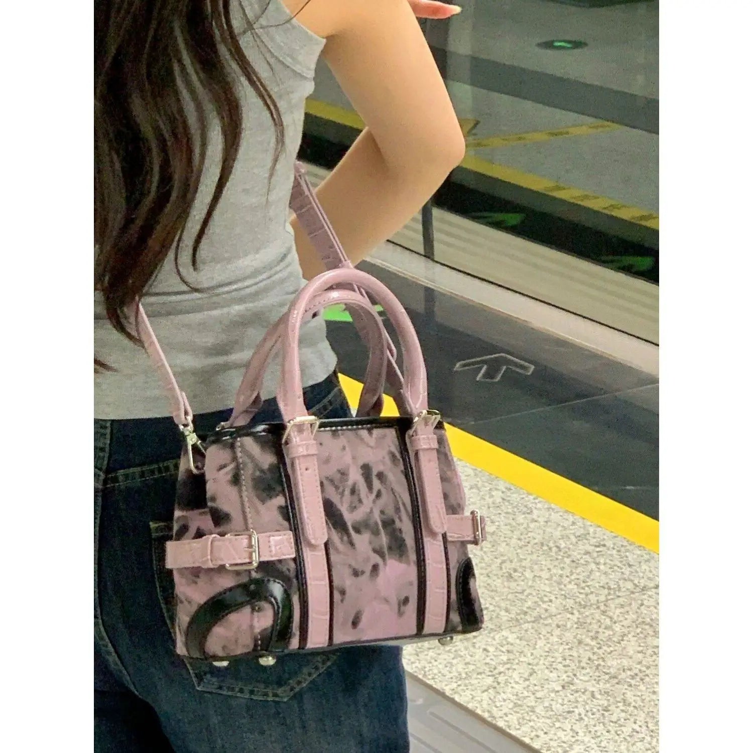 Mini Boston Model Çanta