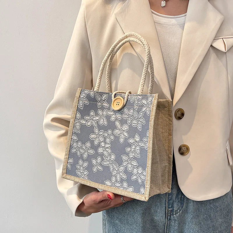 Daisy Charm Tote Çanta