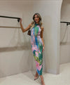 Nola | Pastel Maxi Elbise