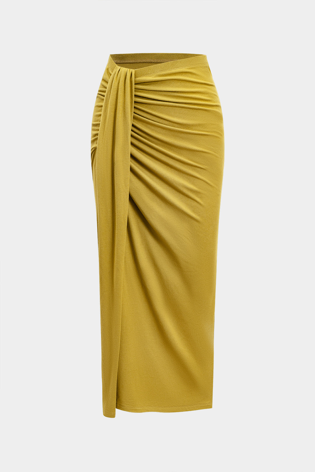 Tank Top Ve Büzgülü Düğüm Etek Seti