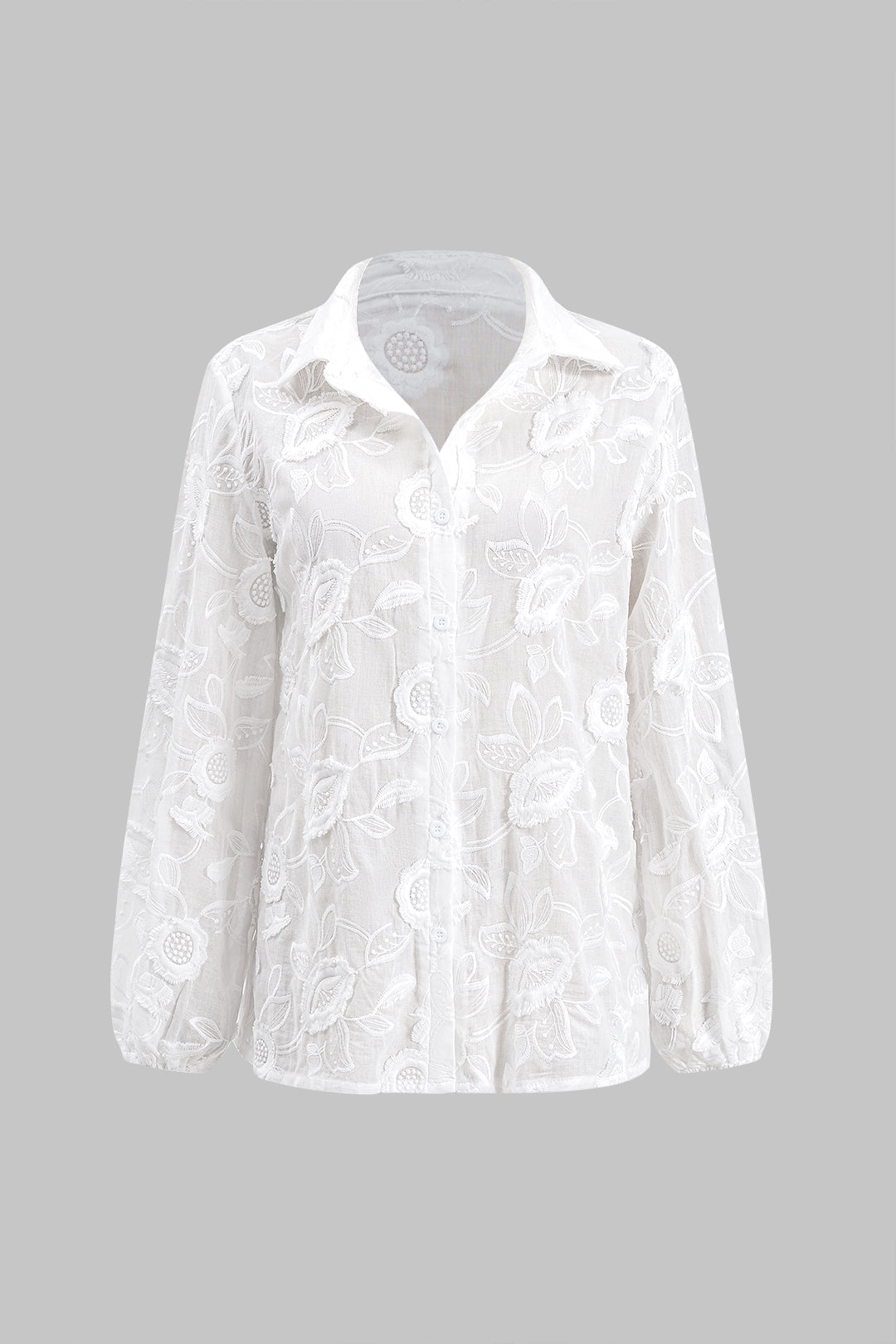 Nakış Düğme Uzun Kollu Gömlek Ve Şort Takımı