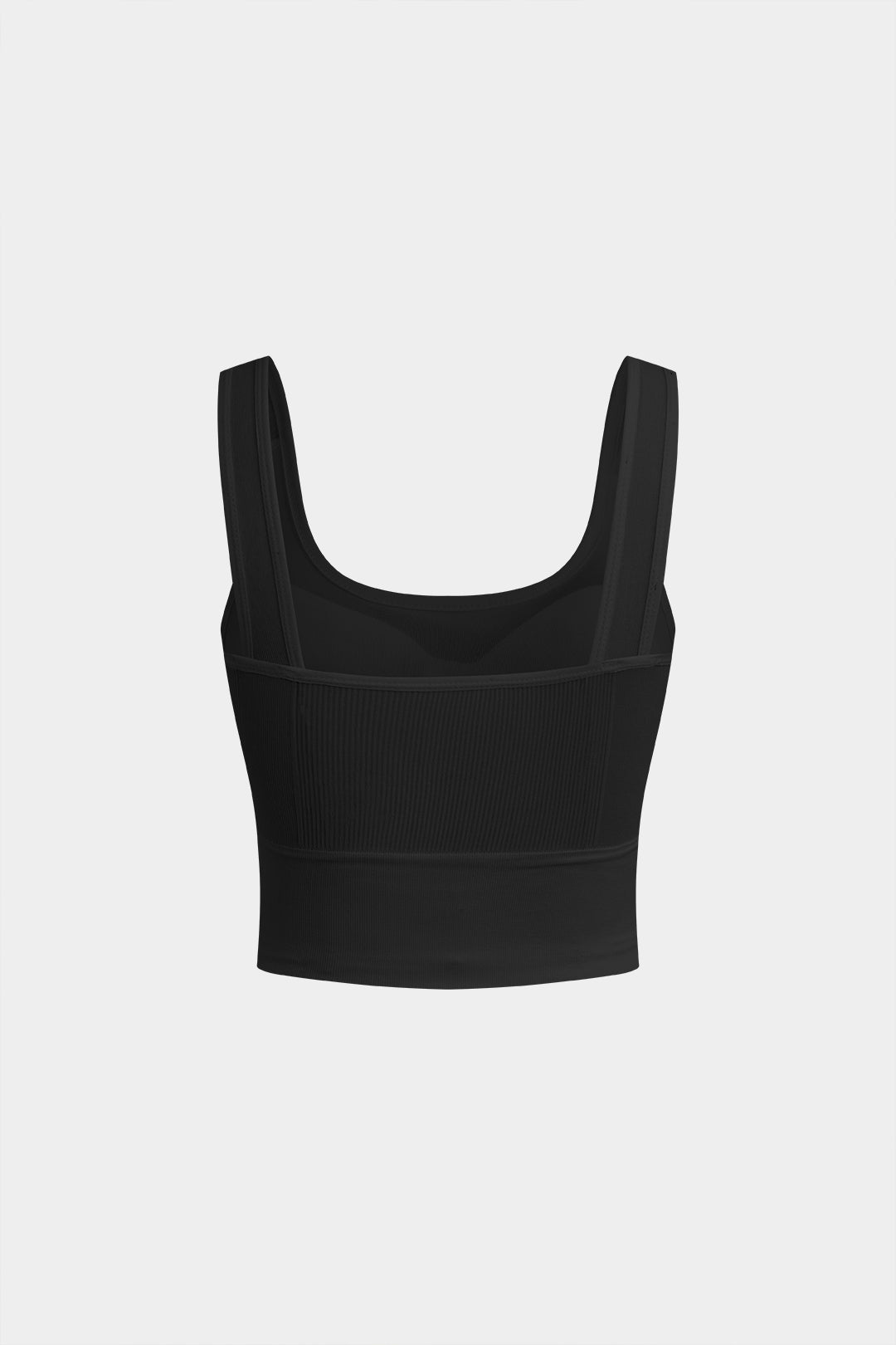 Düz Dokulu Arkası Açık Askılı Bluz