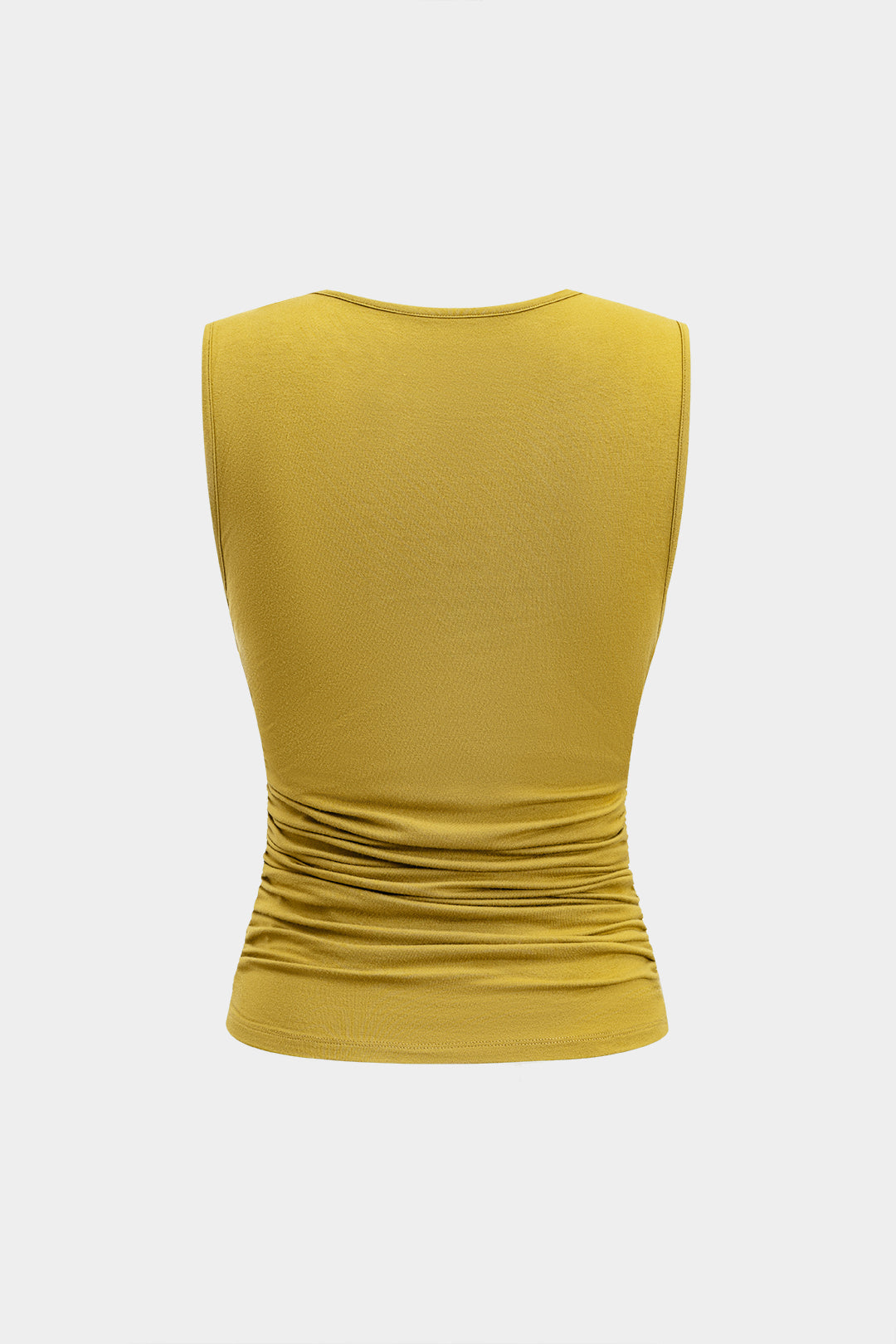 Tank Top Ve Büzgülü Düğüm Etek Seti