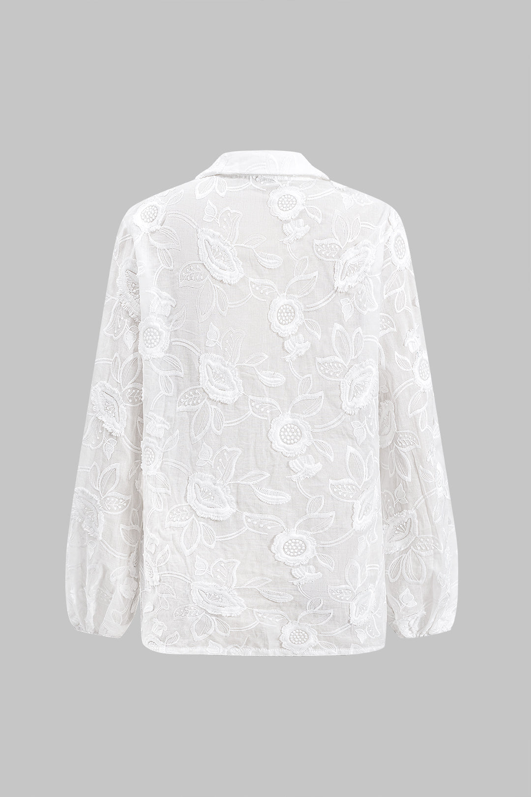 Nakış Düğme Uzun Kollu Gömlek Ve Şort Takımı