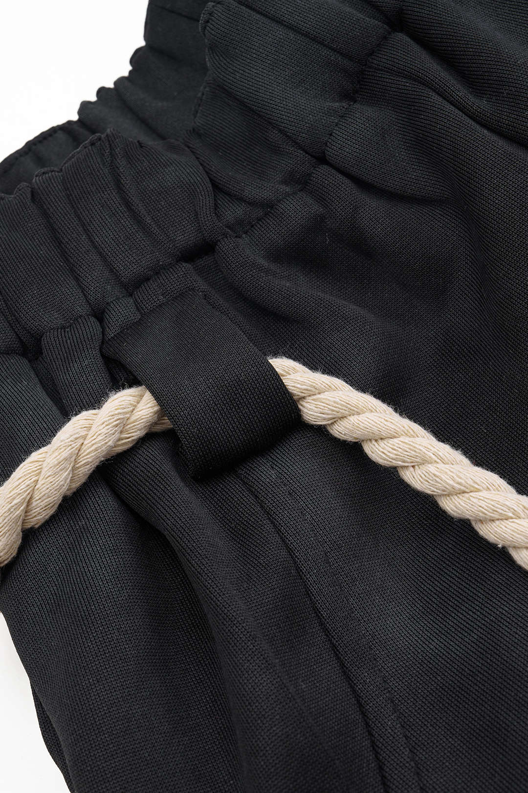 Mermer Tie Dye Baskılı Bağcıklı Geniş Paça Pantolonlar