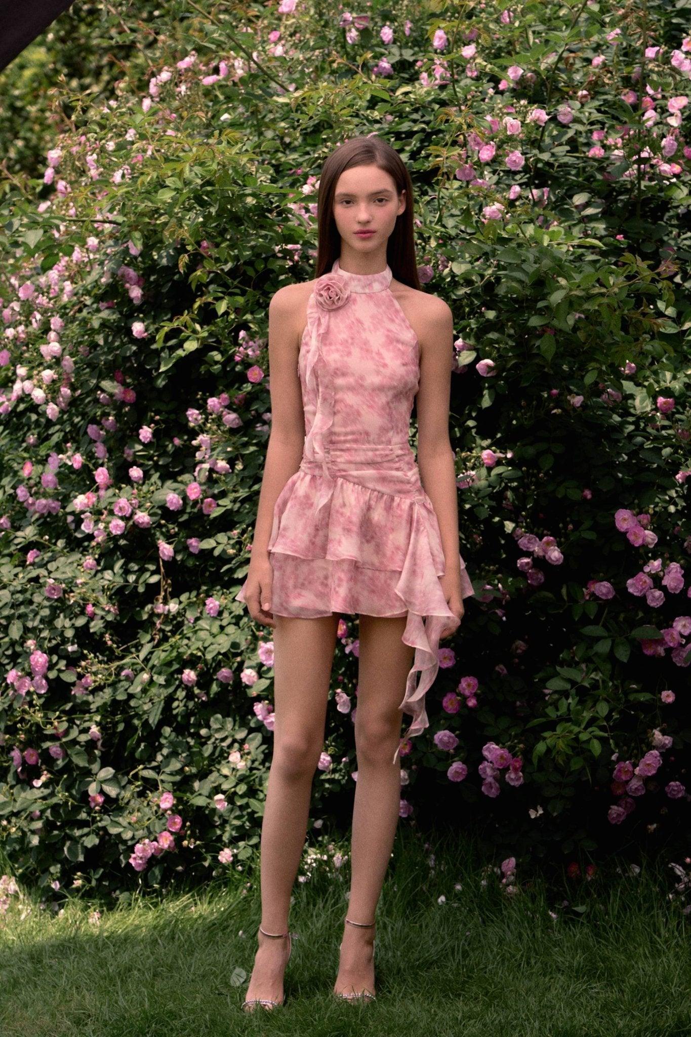 Olyssa Kalen Mini Elbise