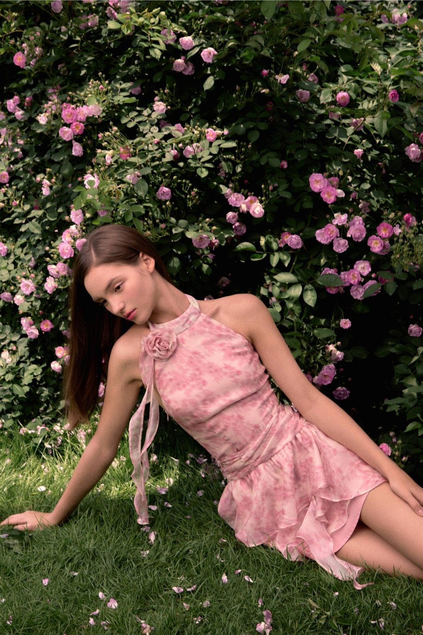 Olyssa Kalen Mini Elbise