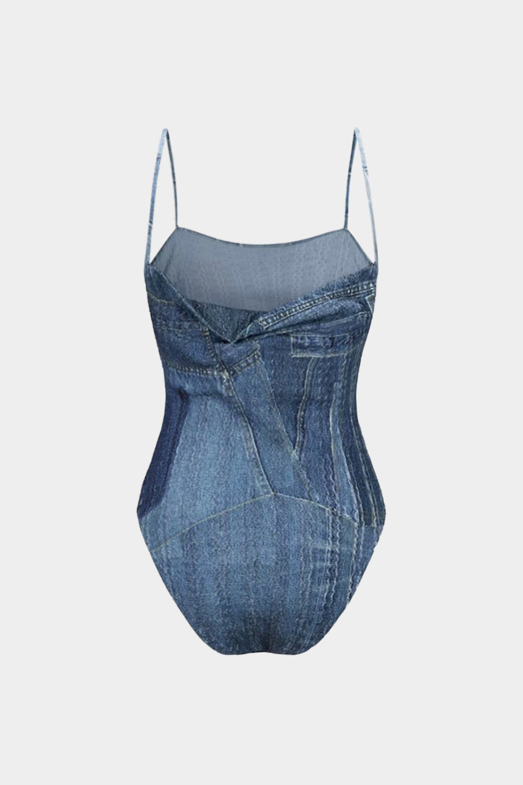 Baskılı Slip Bodysuit