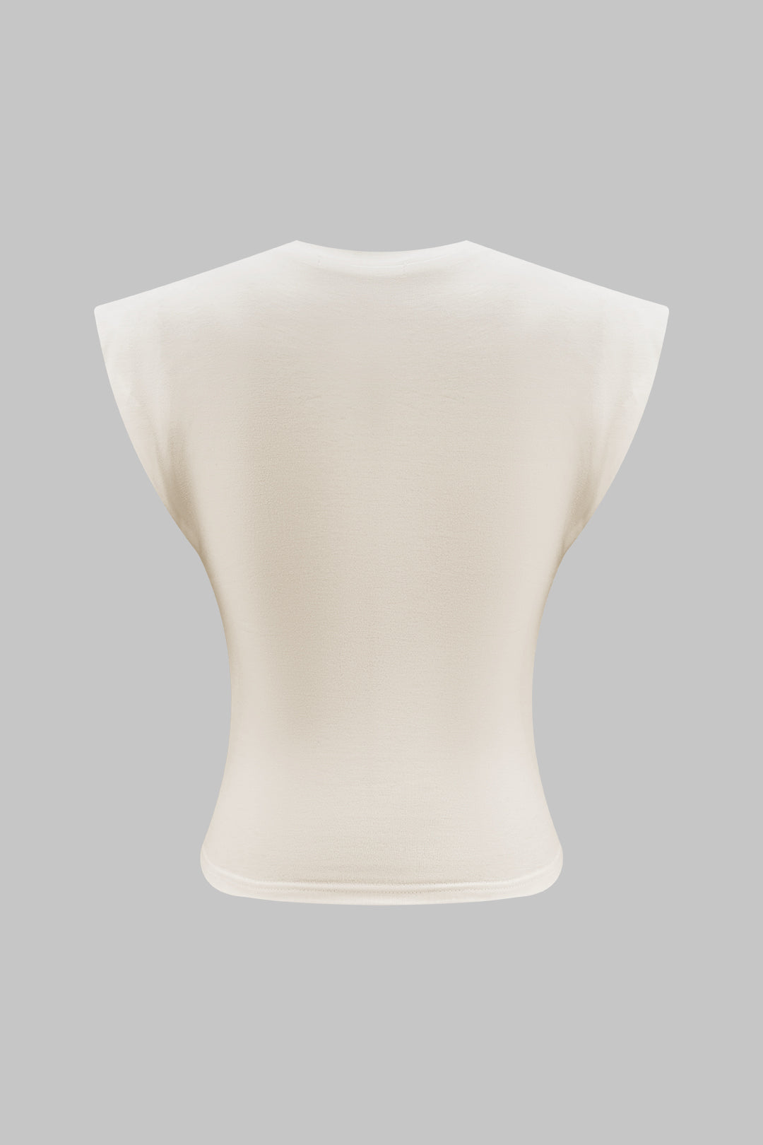 Düz Burgu Yuvarlak Yaka Tişört