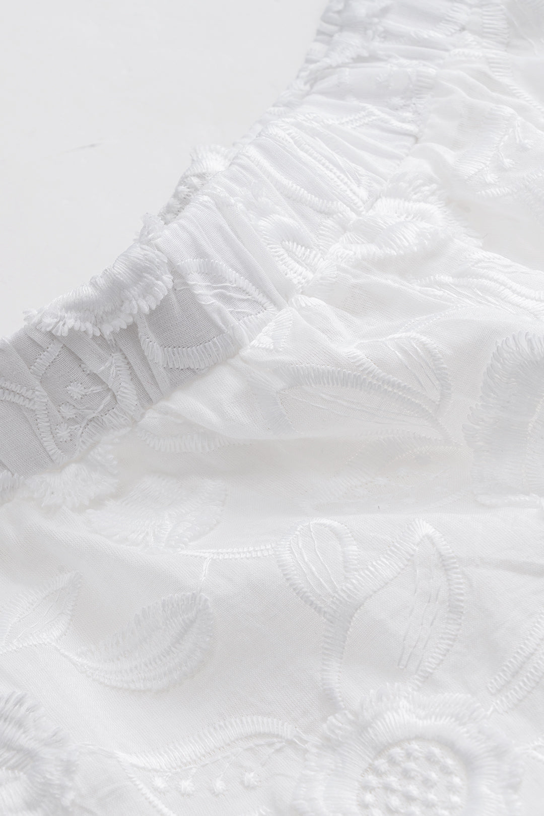 Nakış Düğme Uzun Kollu Gömlek Ve Şort Takımı