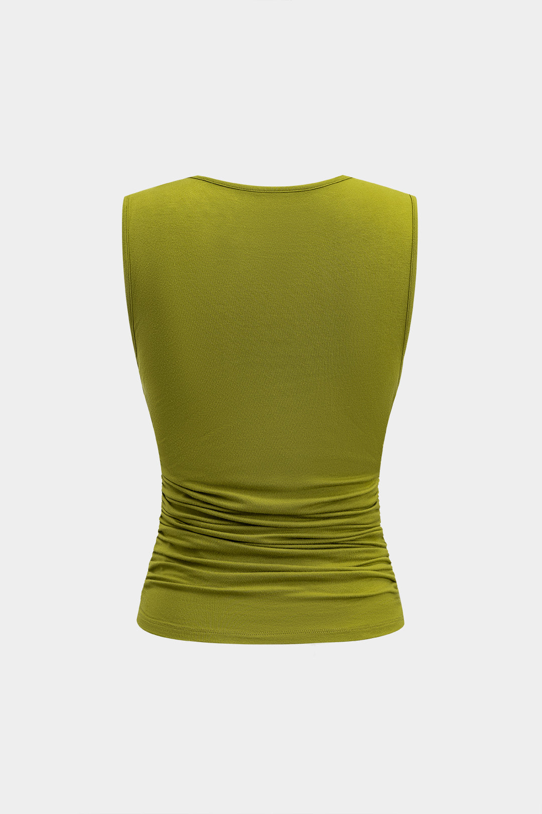 Tank Top Ve Büzgülü Düğüm Etek Seti