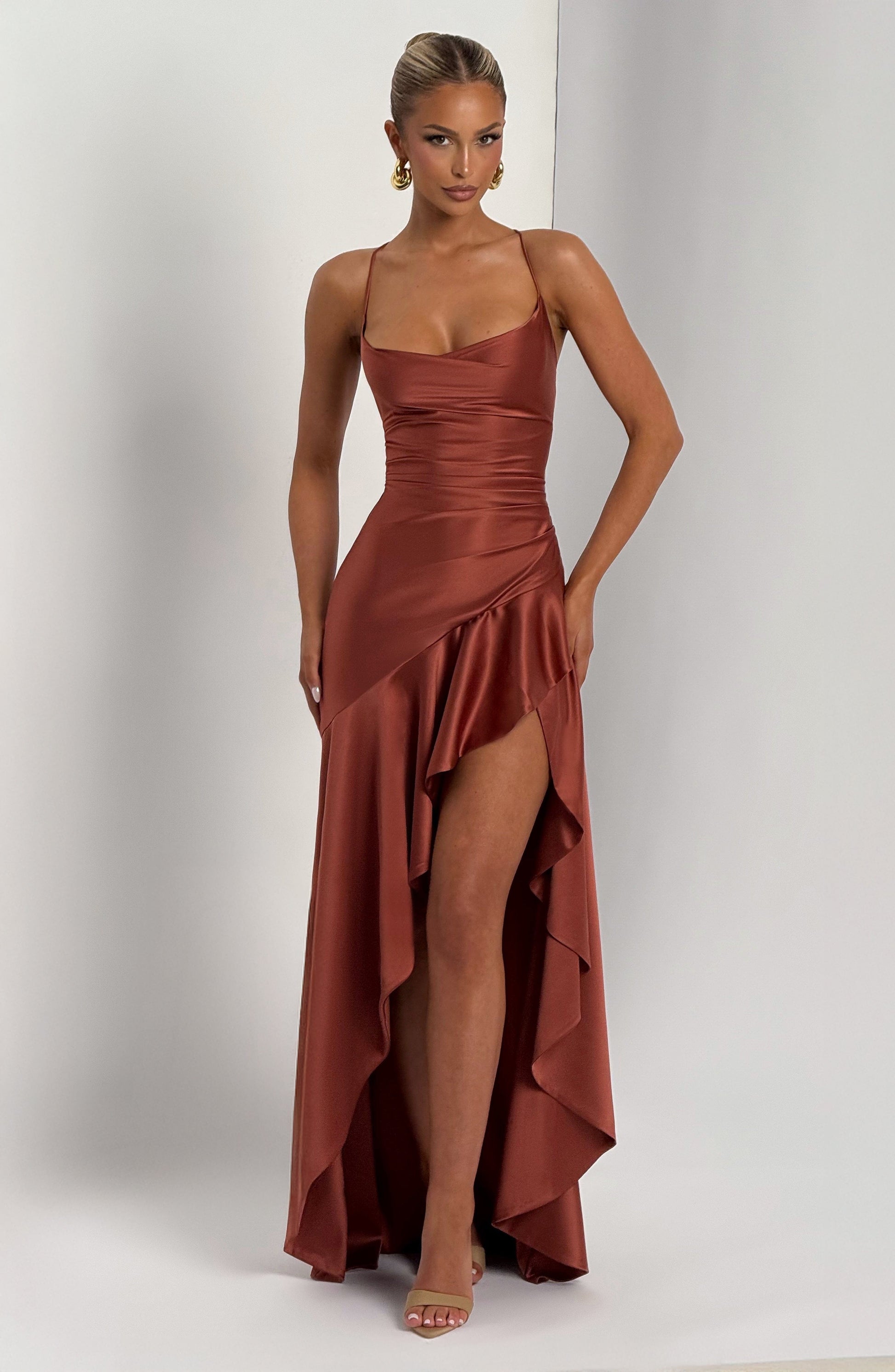 Olyssa Samira Maxi Elbise
